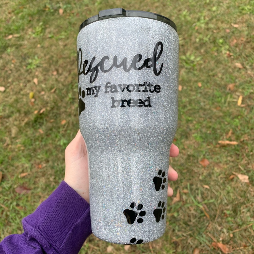 30oz “Rescued” Tumbler - Picture 3 of 4